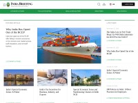 Desktop screenshot for india-briefing.com