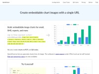 Desktop screenshot for quickchart.io