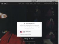 Desktop screenshot for carhartt-wip.com