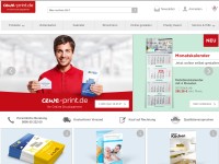 Desktop screenshot for cewe-print.de