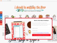 Desktop screenshot for ishouldbemoppingthefloor.com