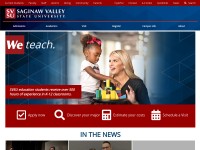 Desktop screenshot for svsu.edu