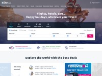 Desktop screenshot for esky.com