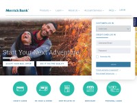 Desktop screenshot for merrickbank.com