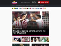 Desktop screenshot for sport-fm.gr