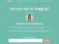 Desktop screenshot for firstsiteguide.com