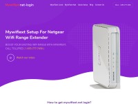 Desktop screenshot for mywifiextnet-login.com