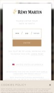 How 1738.com looks like on a mobile device such as an iPhone.