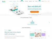 Desktop screenshot for pampers.com
