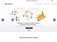 Desktop screenshot for datawrkz.com