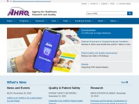 Desktop screenshot for ahrq.gov