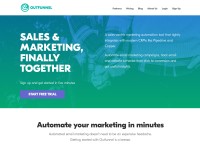 Desktop screenshot for outfunnel.com