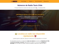 Desktop screenshot for todoradiotaxi.cl