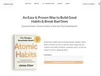 Desktop screenshot for jamesclear.com