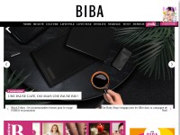 Desktop screenshot for bibamagazine.fr