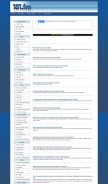 How 181fm.com looks like on a mobile device such as an iPhone.