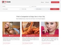 Desktop screenshot for uk.oklute.com