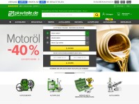 Desktop screenshot for pkwteile.de