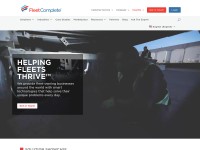 Desktop screenshot for fleetcomplete.com