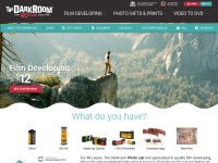 Desktop screenshot for thedarkroom.com