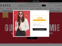 Desktop screenshot for zaful.com