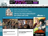 Desktop screenshot for comicsalliance.com
