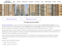 Desktop screenshot for prestigespringheights.live