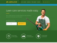 Desktop screenshot for lawnlove.com
