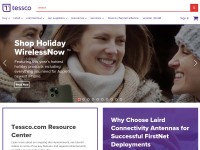 Desktop screenshot for tessco.com