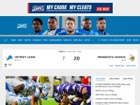 Desktop screenshot for detroitlions.com
