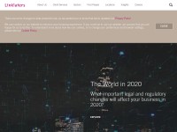 Desktop screenshot for linklaters.com