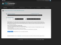Desktop screenshot for clipconverter.cc