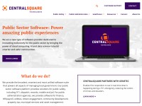 Desktop screenshot for centralsquare.com