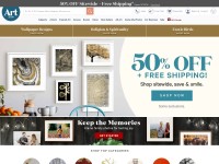 Desktop screenshot for art.com