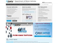 Desktop screenshot for dmvnv.com