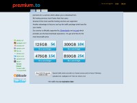 Desktop screenshot for premium.to