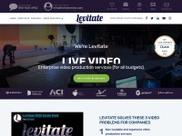 Desktop screenshot for levitatevideo.com