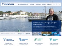 Desktop screenshot for fresenius.de