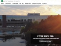 Desktop screenshot for emich.edu