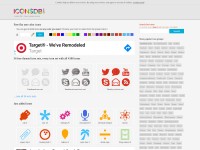 Desktop screenshot for iconsdb.com
