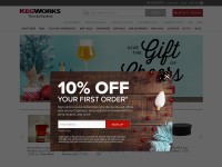 Desktop screenshot for kegworks.com