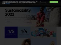Desktop screenshot for kimberly-clark.com