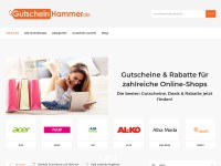 Desktop screenshot for gutscheinhammer.de