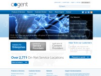 Desktop screenshot for cogentco.com