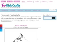 Desktop screenshot for freekidscrafts.com
