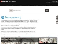 Desktop screenshot for texastransparency.org
