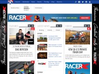 Desktop screenshot for racerxonline.com