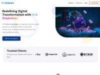 Screenshot of troniextechnologies.com