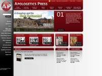Desktop screenshot for apologeticspress.org