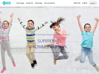 Screenshot of mykid.no